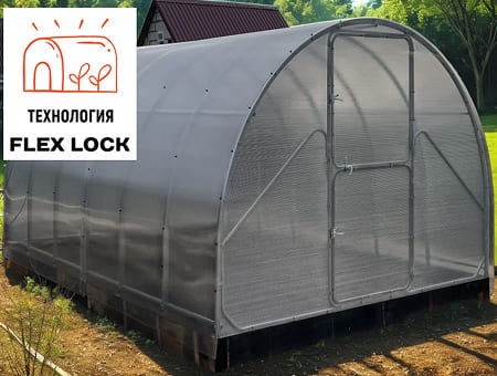 Теплицы СПР-Домик с усиленной крышей